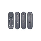 Декоративен капак за предна и задна вилка за Xiaomi Mi Electric Scooter 1S, 2 M365, Essential, Pro, Pro 2, черен, Black