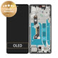 Дисплей за Motorola Moto G85 5G, Urban Grey, Тъчскрийн с рамка, 5D68C24854 Genuine Service Pack