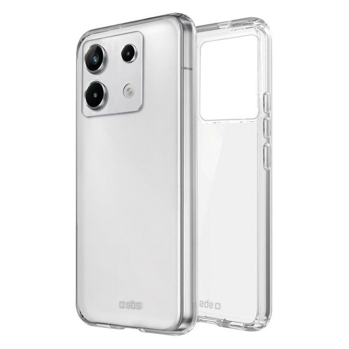 Калъф Skinny за Xiaomi Червено, Redmi Note 13 Pro 4G, Прозрачен, Transparent