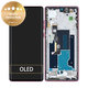 Дисплей за Motorola Edge 50 Fusion, Hot Pink, Тъчскрийн с рамка, 5D68C24345 Genuine Service Pack