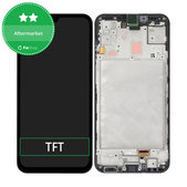 дисплей за Samsung A15 4G A15 5G A156B, Тъчскрийн и рамка, черен, Black, TFT