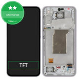 дисплей за Samsung A35 A356B, Тъчскрийн и рамка, Awesome Lilac, TFT
