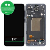 дисплей за Samsung A55 A556B, Тъчскрийн и рамка, Awesome Navy, TFT
