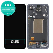 дисплей OLED за Samsung A55 A556B, Тъчскрийн и рамка, Awesome Navy