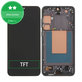 дисплей за Samsung S24 Plus S926B, Тъчскрийн и рамка, Onyx Black, TFT