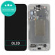 Дисплей OLED за Samsung S24 Plus S926B, Тъчскрийн и рамка, Marble Grey