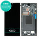 дисплей OLED за Samsung S24 Ultra S928B, Тъчскрийн и рамка, Titanium Black