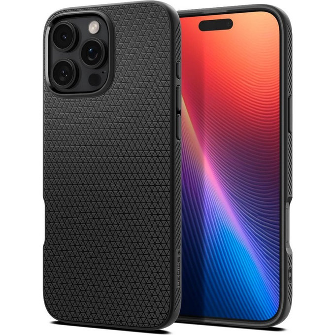 Калъф Liquid Air за iPhone 16 Pro Max, Matte Black