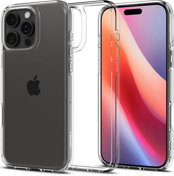 Калъф Ultra Hybrid за iPhone 16 Pro Max, Crystal Clear