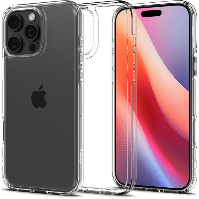 Калъф Ultra Hybrid за iPhone 16 Pro Max, Crystal Clear