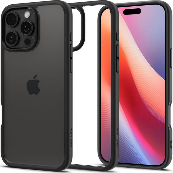 Калъф Ultra Hybrid за iPhone 16 Pro Max, Matte Black