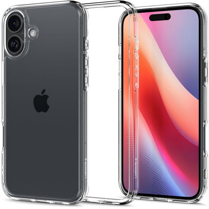 Калъф Ultra Hybrid за iPhone 16 Plus, Crystal Clear