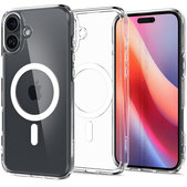 Калъф Ultra Hybrid с MagSafe за iPhone 16 Plus, Бял, White