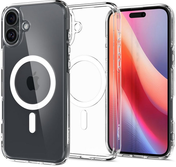 Калъф Ultra Hybrid с MagSafe за iPhone 16 Plus, Бял, White