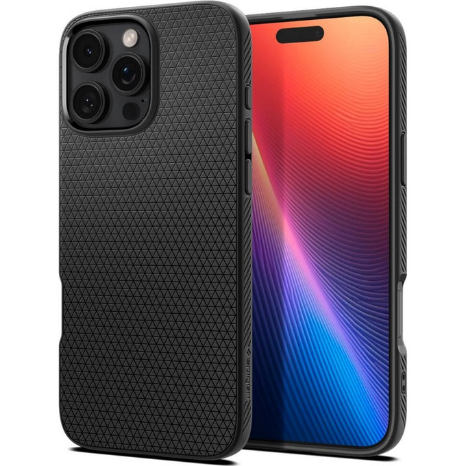 Калъф Liquid Air за iPhone 16 Pro, Matte Black
