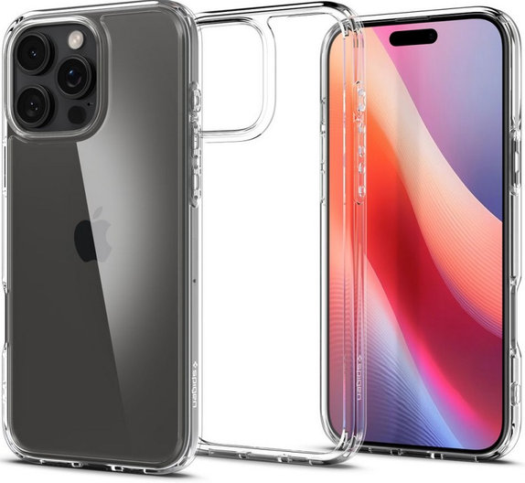 Калъф Ultra Hybrid за iPhone 16 Pro, Crystal Clear