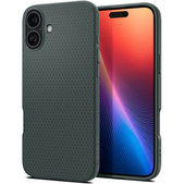 Калъф Liquid Air за iPhone 16, зелен Abyss, Abyss Green