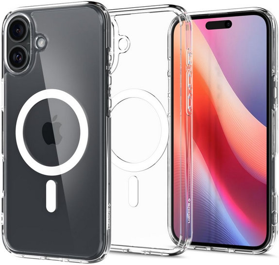 Калъф Ultra Hybrid с MagSafe за iPhone 16, Бял, White