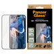 Закалено стъкло UWF с апликатор за iPhone 16 Plus/15 Plus, Черно, PanzerGlass