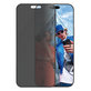 Закалено стъкло UWF Privacy с апликатор за iPhone 16 Pro Max, Черно, Black, PanzerGlass