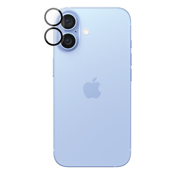Протектор за камера PicturePerfect за iPhone 16 и 16 Plus, Прозрачен, Transparent
