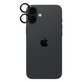 Протектор за камера Hoops за iPhone 16 и 16 Plus, Черно, Black