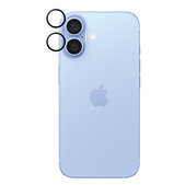 Протектор за камера Hoops за iPhone 16 и 16 Plus, Прозрачен, Transparent