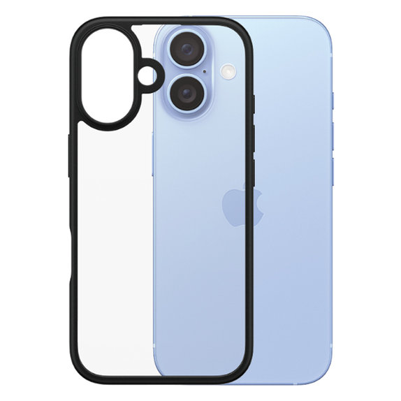 Калъф HardCase за iPhone 16, Черно, Black