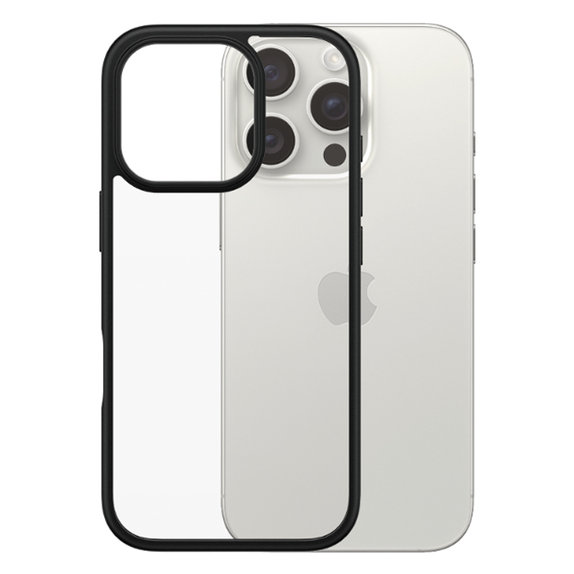 Калъф HardCase за iPhone 16 Pro, Черно, Black