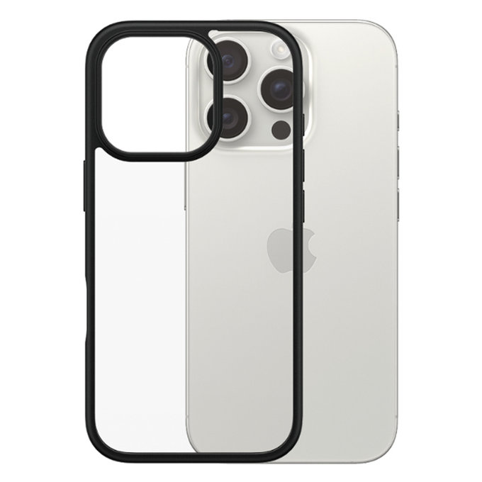 Калъф HardCase за iPhone 16 Pro, Черно, Black