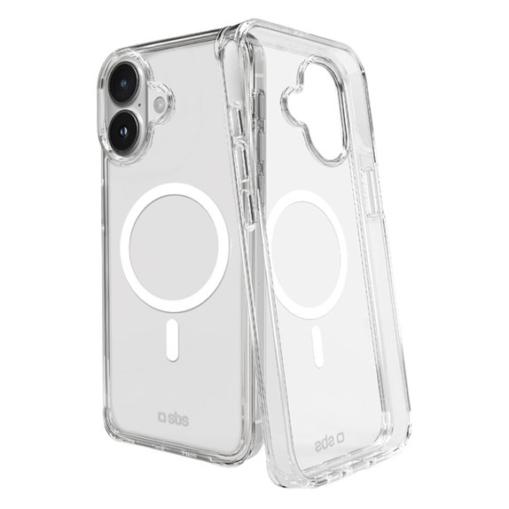 Калъф Light Mag с MagSafe за iPhone 16 Plus, Прозрачен, Transparent