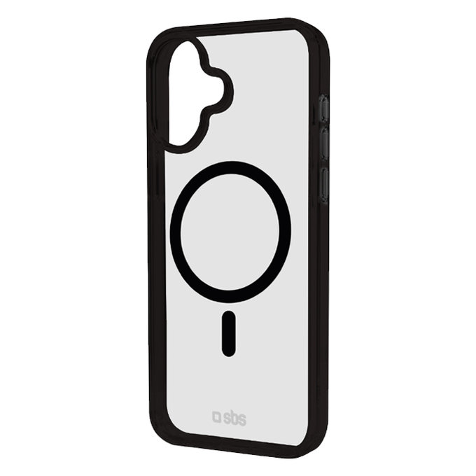 Калъф Mag Frame с MagSafe за iPhone 16, Черно, Black