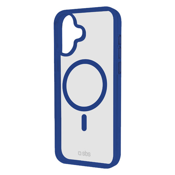 Калъф Mag Frame с MagSafe за iPhone 16, Синьо, Blue