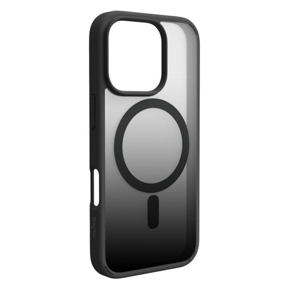 Калъф Gradient с MagSafe за iPhone 16 Pro Max, Черно, Black