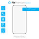 Закалено стъкло FullCover за iPhone 16 Plus, FixPremium