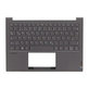 Капак C + клавиатура за Lenovo ThinkBook 13X ITG, DE, Slate Grey, 77034096, палмрест, Genuine Service Pack