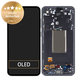 Дисплей за Samsung S24 FE, Graphite, Тъчскрийн с рамка, GH82-35848A Genuine Service Pack