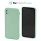 Силиконов калъф за iPhone X и XS, Зелено, Green, FixPremium