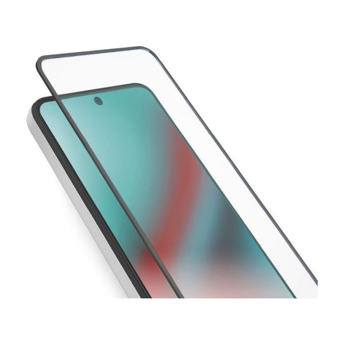 Закалено стъкло Full Cover за Samsung Galaxy A36, A56 & S24 FE, Черен, SBS