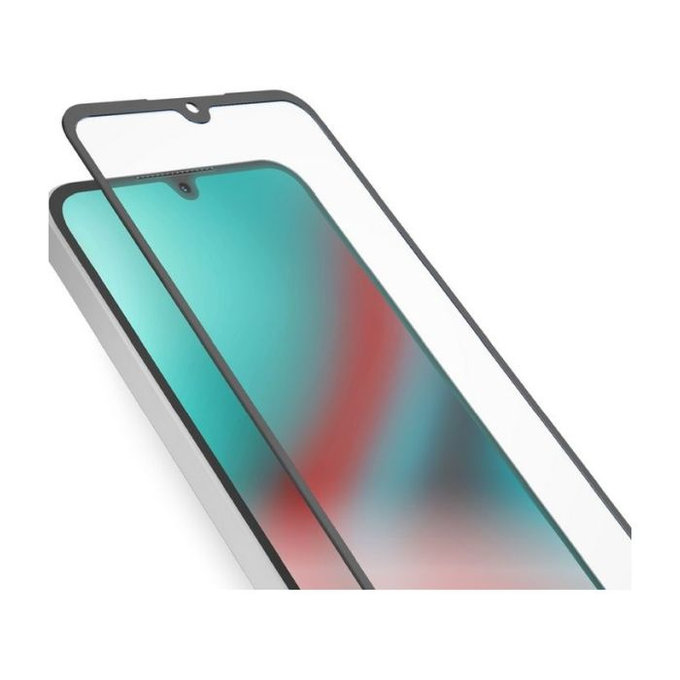 Закалено стъкло Full Cover за Samsung Galaxy A17, A16 & A26, Черен, SBS