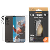 Bundle Hoops + Закалено стъкло UWF + Hard Case D3O за Samsung Galaxy S24, PanzerGlass