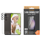 Bundle Hoops + Закалено стъкло UWF + Hard Case D3O за Samsung Galaxy S24+, PanzerGlass