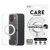 Калъф Kickstand с MagSafe за iPhone 16 Plus, Сребристо, CARE