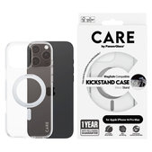 Калъф Kickstand с MagSafe за iPhone 16 Pro Max, Сребристо, CARE