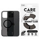 Калъф Smokey с MagSafe за iPhone 16 Pro Max, Черно, CARE