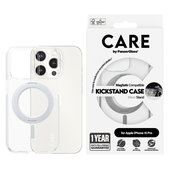 Калъф Kickstand с MagSAFE by PanzerGlass за iPhone 15 Pro, Сребристо, PanzerGlass