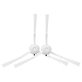 Странична четка за Xiaomi Roidmi EVA, бял, White, 2бр.