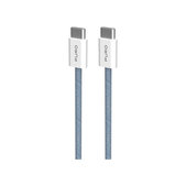 USB-C / USB-C кабел 60W Fabrik FABK4, 1.5m, Blue Lagon, PURO