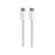 USB-C / USB-C кабел 60W Fabrik FABK4, 1.5m, Sandshell, PURO