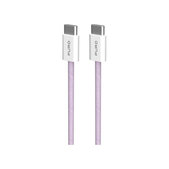 USB-C / USB-C кабел 60W Fabrik FABK4, 1.5m, Coraltastic, PURO